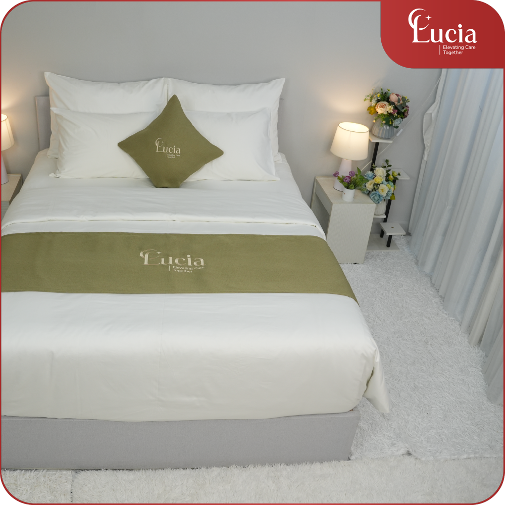 Chăn Ga Gối Khách Sạn 3 sao | Vải Cotton T300 Trắng Trơn Sang Trọng