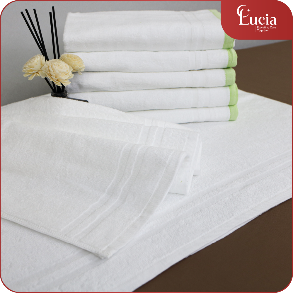 Khăn tắm Khách sạn - Homestay |70x120x240g | Hàng Xuất Khẩu Loại B bền đẹp