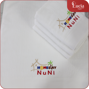Khăn Khách Sạn Thêu Logo Tăng Nhận Diện