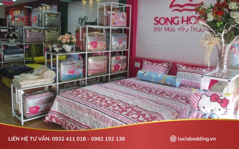 Cửa hàng bán chăn ga gối nệm Sông Hồng