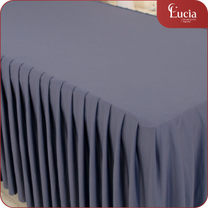 Ga giường massage vải thun Hàn Quốc tông màu tím