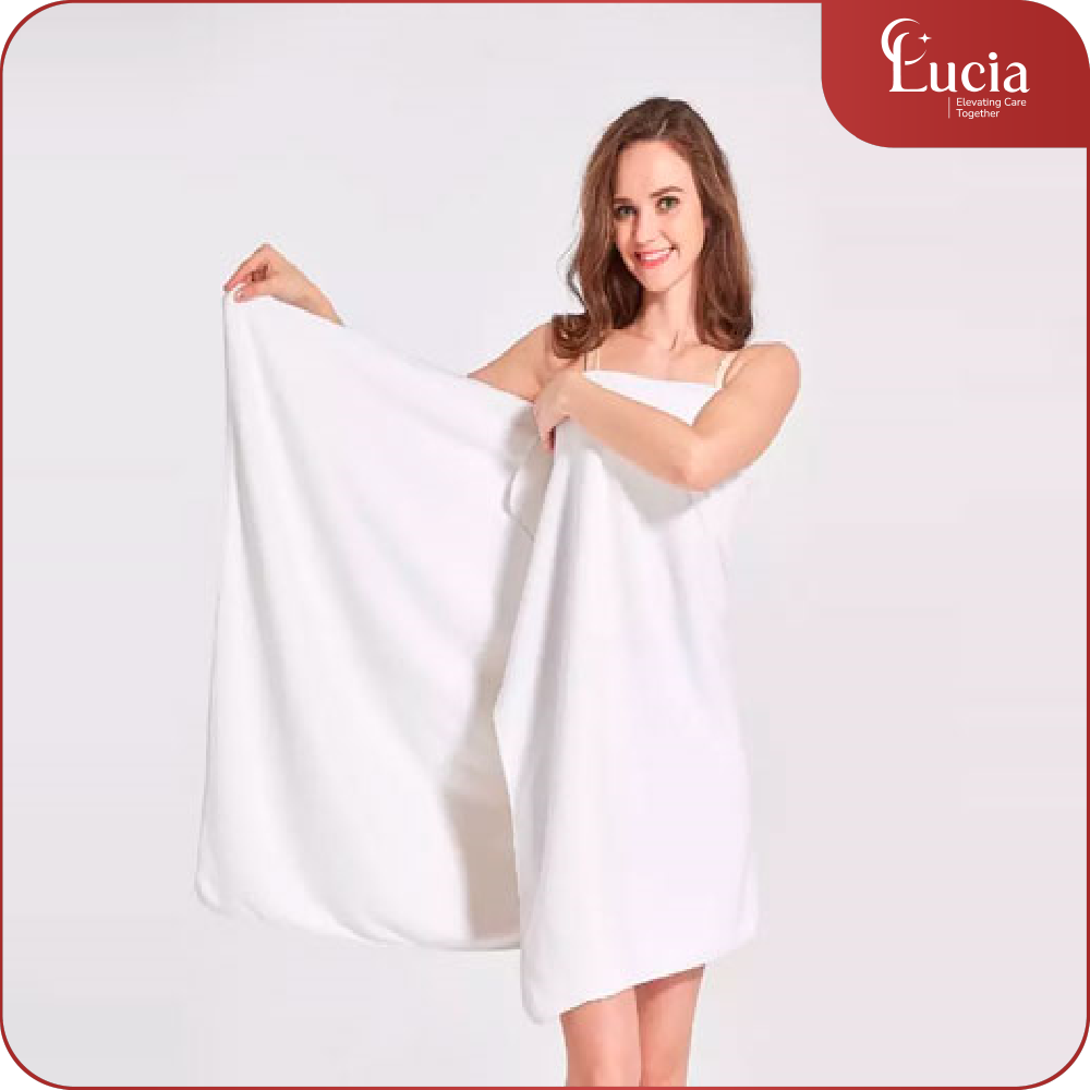 Khăn Quấn Body Massager - xông hơi | 70*140cm Cotton êm ái