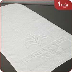 Khăn dệt logo có đa dạng kích thước, tuỳ theo yêu cầu khách hàng