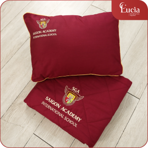 Bộ mền gối học sinh mầm non | Cotton Satin Hàn Quốc