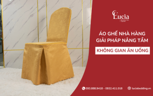 Áo ghế nhà hàng - Giải pháp nâng tầm không gian ăn uống chuyên nghiệp