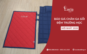 Báo giá chăn ga gối đệm trường học mới nhất 2026