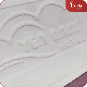 Khăn tắm Khăn Khách Sạn Dệt Logo