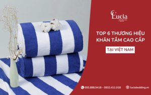 Top 6 thương hiệu khăn tắm cao cấp tại Việt Nam 