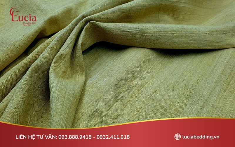 Vải linen may ga giường nổi bật với độ thoáng khí và tản nhiệt tốt
