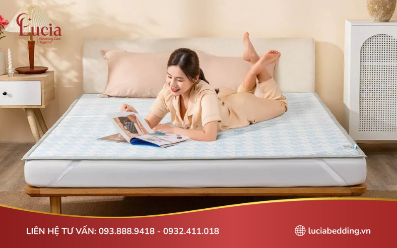 Mẫu ga trải giường điều hoà Doona Wave 5D