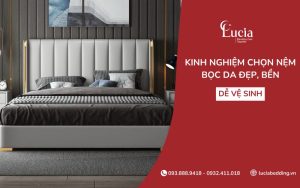 Kinh nghiệm chọn giường bọc da đẹp, bền và dễ vệ sinh