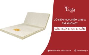 Có nên mua nệm 1m8 x 2m không? Cách lựa chọn chuẩn