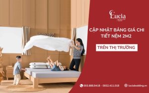 Cập nhật bảng giá chi tiết nệm 2m2 trên thị trường hiện nay