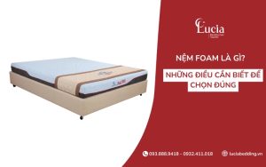 Nệm foam là gì? Những điều cần biết để chọn đúng