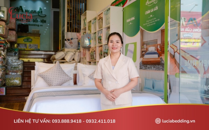 Lucia Bedding - Đơn vị chuyên cung cấp chăn ga gối đệm uy tín, chất lượng cao cho khách sạn, spa, trường học