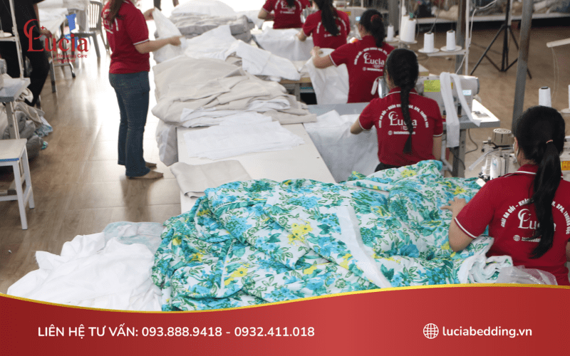Mua chăn mầm non tại Lucia Bedding đảm bảo chất lượng, uy tín và minh bạch