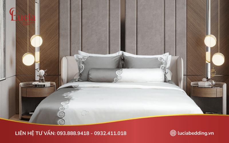 Giá thành ga giường cotton dễ tiếp cận và phù hợp với nhiều nhóm khách hàng