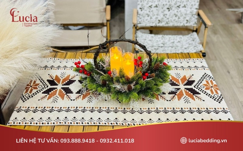 Vệ sinh và bảo quản khăn trải bàn đúng cách giúp giữ được vẻ đẹp lâu dài