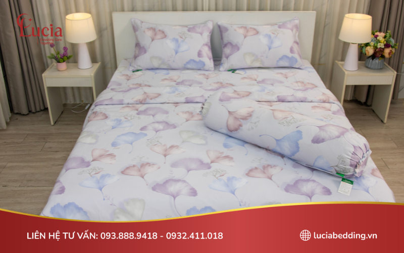 Ga trải giường khách sạn luôn được làm từ chất liệu cao cấp, độ bền tốt