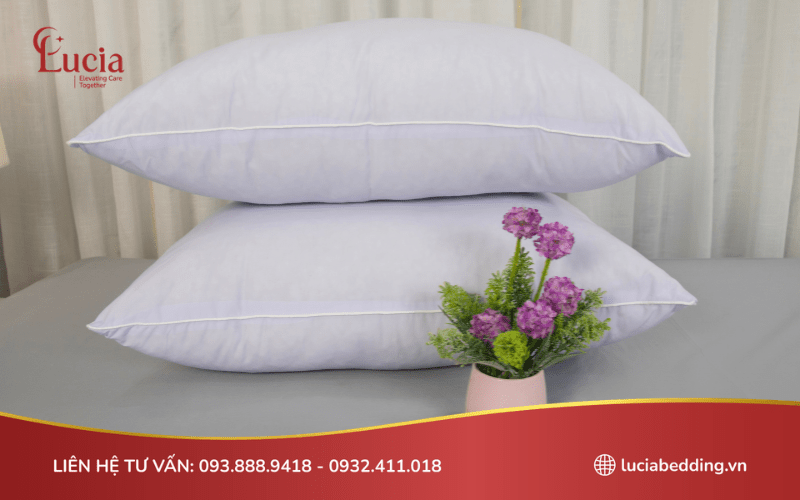 Mẫu gối Dream Zone nổi bật với độ mềm mại, bồng bềnh và không gây lún khi nằm