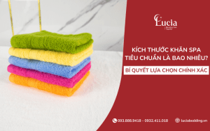 Kích thước khăn spa tiêu chuẩn là bao nhiêu? Bí quyết lựa chọn chính xác