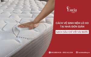 Cách vệ sinh nệm lò xo tại nhà đơn giản, sạch sâu chỉ với vài bước