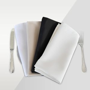 Khăn napkin nhà hàng cao cấp nhiều màu dùng cho bàn tiệc khách sạn và sự kiện