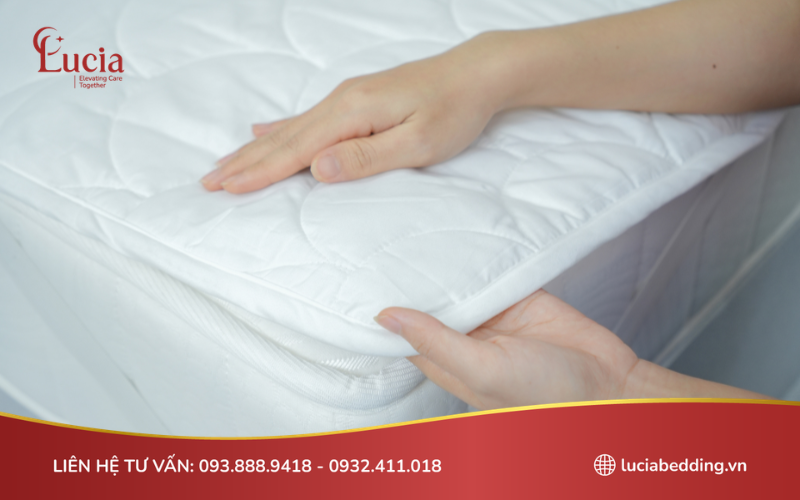 Sản phẩm bảo vệ nệm của Lucia
